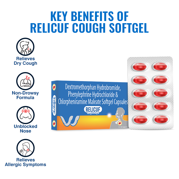 Relicuf Cough Relief Capsule